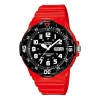 Casio Male Youth Japan / South Korea Fashion Sports Mens Red Analog