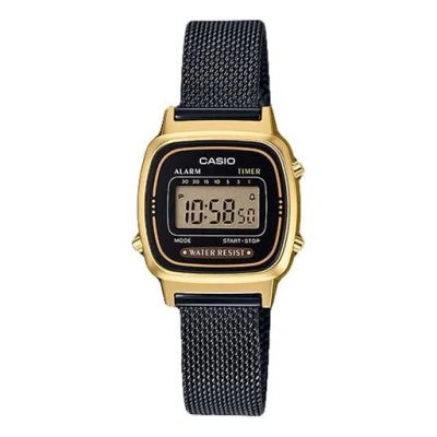 Casio Male Youth Japan / South Korea Fashion Waterproof Mens Black Digital