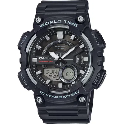 Casio Men's Analog-digital Sport Watch With Black Dial - Aeq-110w-1av