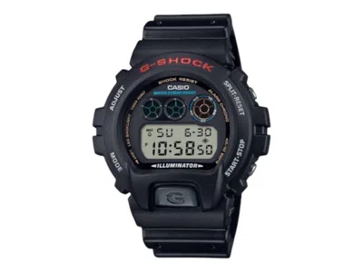 Pre-owned Casio Men's  Analog Dw6900u1e Watch In Stainless Steel In Silver