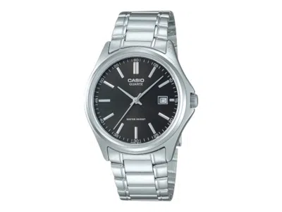 Pre-owned Casio Men's  Analog Mtp1183pa1a Watch In Stainless Steel In Silver