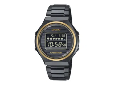 Pre-owned Casio Men's  Tron Trn50ze1a Watch In Stainless Steel In Silver
