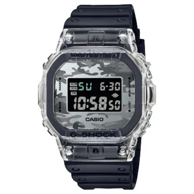 Pre-owned Casio Men's  Digital Gshock Dw5600skc1 Watch In Resin