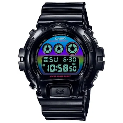 Pre-owned Casio Men's  Digital Gshock Dw6900rgb1 Watch In Resin