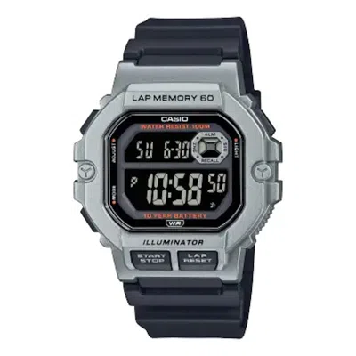 Pre-owned Casio Men's  Digital Ws1400h1b Watch In Resin
