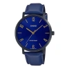 Casio Men's  Dress Series Classic Minimalistic 40mm Waterproof Strap Mens Blue Analog