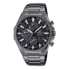Casio Men's  Edifice Bluetooth Solar Energy Watch Solar Powered Mens Gray Analog