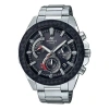 Casio Men's  Edifice Classic Chain Quartz Watch Black Mens Silver Analog In Brown