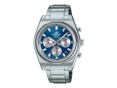 Pre-owned Casio Men's  Edifice Efb730d2a Watch In Stainless Steel In Silver