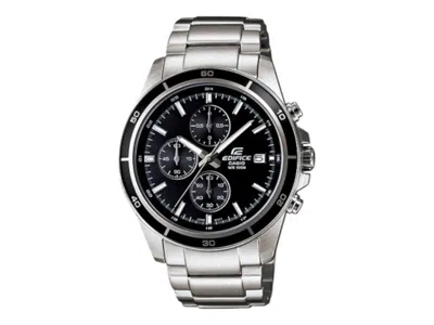 Pre-owned Casio Men's  Edifice Efr526d1a Watch In Stainless Steel