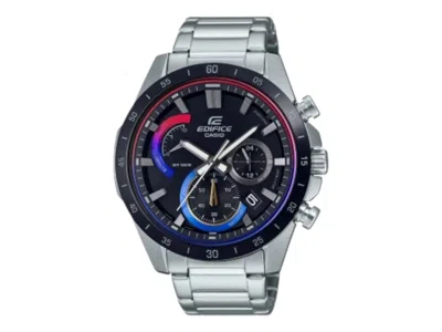 Pre-owned Casio Men's  Edifice Efr573hg1a Watch In Stainless Steel In Silver