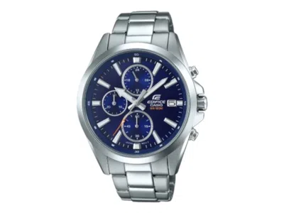 Pre-owned Casio Men's  Edifice Efv560d2a Watch In Stainless Steel