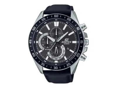Pre-owned Casio Men's  Edifice Efv620l1a Watch In Stainless Steel In Silver