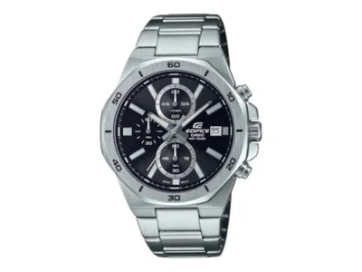 Pre-owned Casio Men's  Edifice Efv640d1a Watch In Stainless Steel