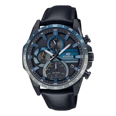 Pre-owned Casio Men's  Edifice Eqs940nl1a Watch In Stainless Steel In Silver