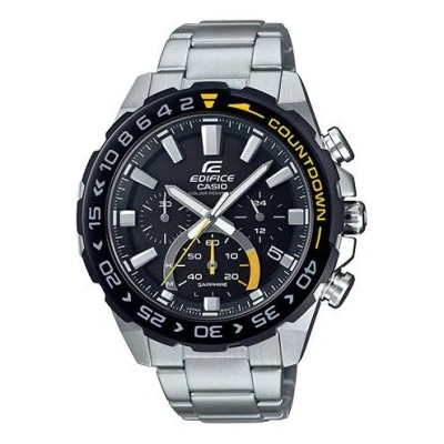 Casio Men's  Edifice Series Solar Energy Solar Powered Mens In Metallic