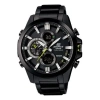 Casio Men's  Edifice Series Stylish Waterproof Quartz Movement Resin Strap Watch Black Mens