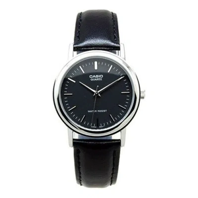 Casio Men's  Enticer Series 38mm Quartz Watch Business Mens Black Analog