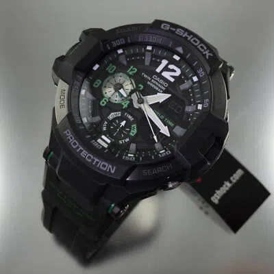 Pre-owned Casio Men's  G-shock Gravity Master Aviation Watch Ga1100-1a3