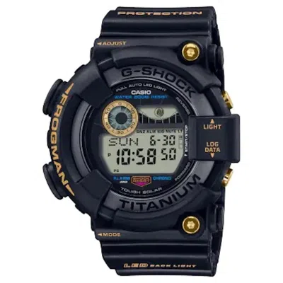 Pre-owned Casio Men's  Gshock 30th Anniversary Frogmam Gw8230b9a Watch In Resin In Brown