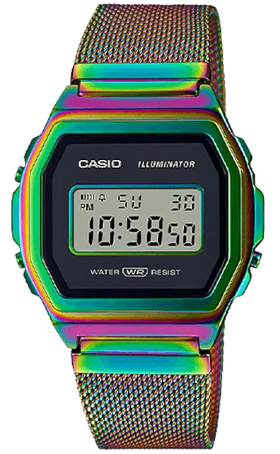 Pre-owned Casio Men's  Gshock A1000rbw1 Watch In Stainless Steel In Silver