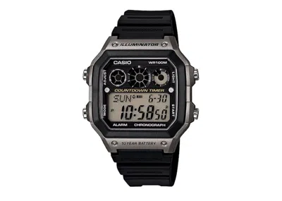 Pre-owned Casio Men's  Gshock Ae1300wh8a Watch In Resin
