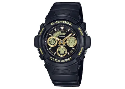 Pre-owned Casio Men's  Gshock Aw591gbx1a9 Watch In Resin In Brown