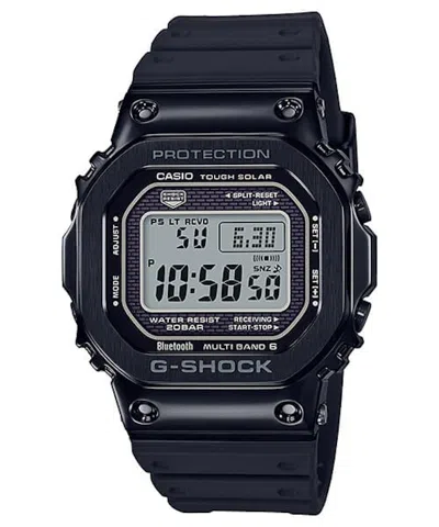 Pre-owned Casio Men's  Gshock Digital Gmwb5000g1 Watch In Stainless Steel