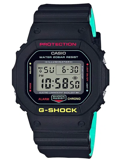 Pre-owned Casio Men's  Gshock Dw5600cmb1 Watch In Resin In Brown