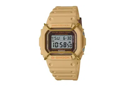 Pre-owned Casio Men's  Gshock Dw5600pt5 Watch In Resin In Brown