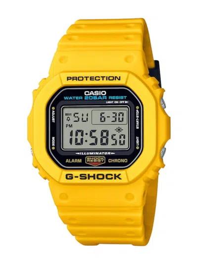 Pre-owned Casio Men's  Gshock Dw5600rec9 Watch In Resin In Brown