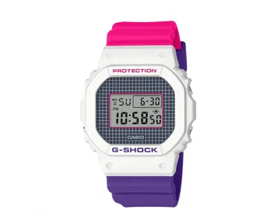Pre-owned Casio Men's  Gshock Dw5600thb7 Watch In Resin