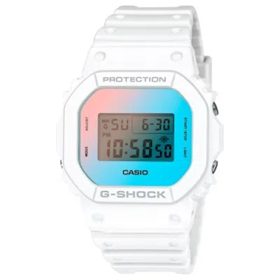 Pre-owned Casio Men's  Gshock Dw5600tl7 Watch In Resin In Brown