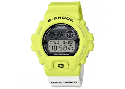 Pre-owned Casio Men's  Gshock Dw6900tga9jf Watch In Resin In Brown