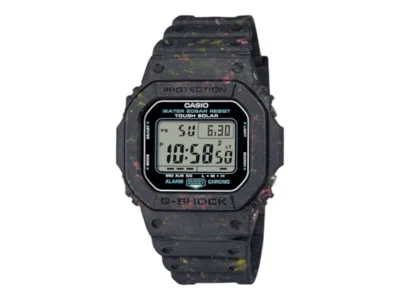Pre-owned Casio Men's  Gshock G5600bg1 Watch In Stainless Steel In Silver