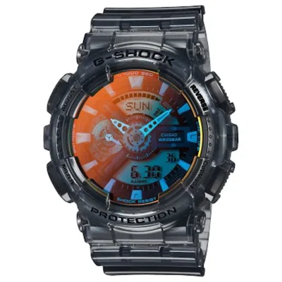 Pre-owned Casio Men's  Gshock Ga110tls8a Watch In Resin In Brown