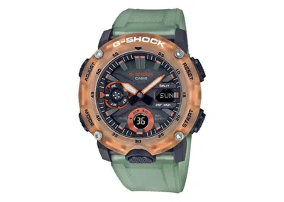 Pre-owned Casio Men's  Gshock Ga2000hc3a Watch In Resin