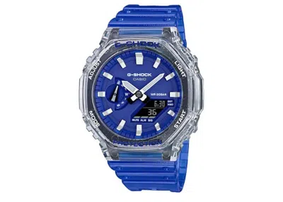 Pre-owned Casio Men's  Gshock Ga2100hc2a Watch In Resin