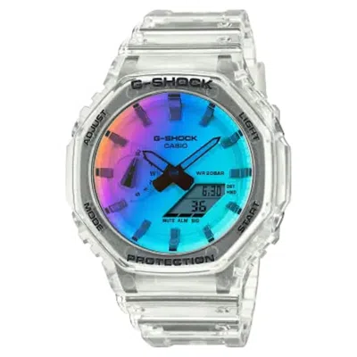 Pre-owned Casio Men's  Gshock Ga2100srs7a Watch In Resin