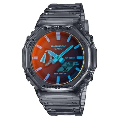 Pre-owned Casio Men's  Gshock Ga2100tls8a Watch In Resin In Brown