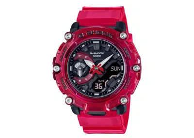 Pre-owned Casio Men's  Gshock Ga2200skl4a Watch In Resin In Brown