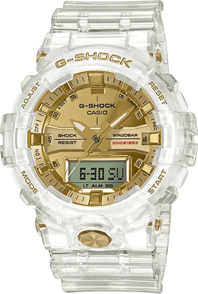 Pre-owned Casio Men's  Gshock Ga835e7a Watch In Resin In Brown
