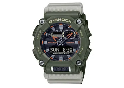 Pre-owned Casio Men's  Gshock Ga900hc3a Watch In Resin In Brown