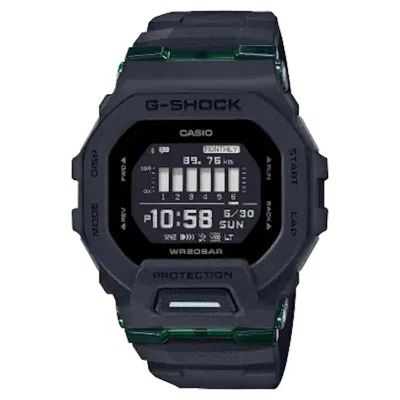 Pre-owned Casio Men's  Gshock Gbd200uu1 Watch In Resin In Brown