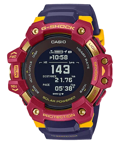Pre-owned Casio Men's  Gshock Gbdh1000bar4 Watch In Stainless Steel