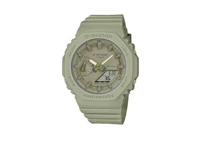 Pre-owned Casio Men's  Gshock Gmas2100ba3a Watch In Resin In Brown