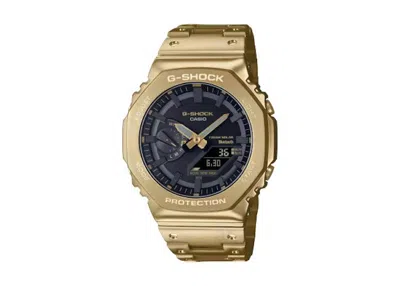 Pre-owned Casio Men's  Gshock Gmb2100gd9a Watch In Stainless Steel