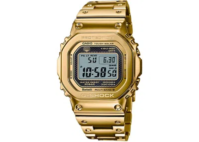 Pre-owned Casio Men's  Gshock Gmwb 5000 Tfg9 Watch In Stainless Steel