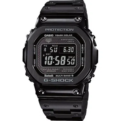 Pre-owned Casio Men's  Gshock Gmwb5000gd1 Watch In Stainless Steel