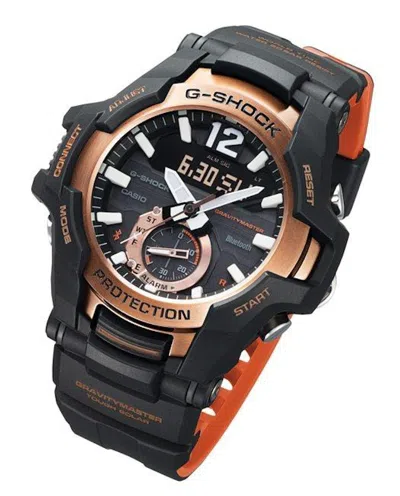 Pre-owned Casio Men's  Gshock Grb1001a4 Watch In Resin In Brown
